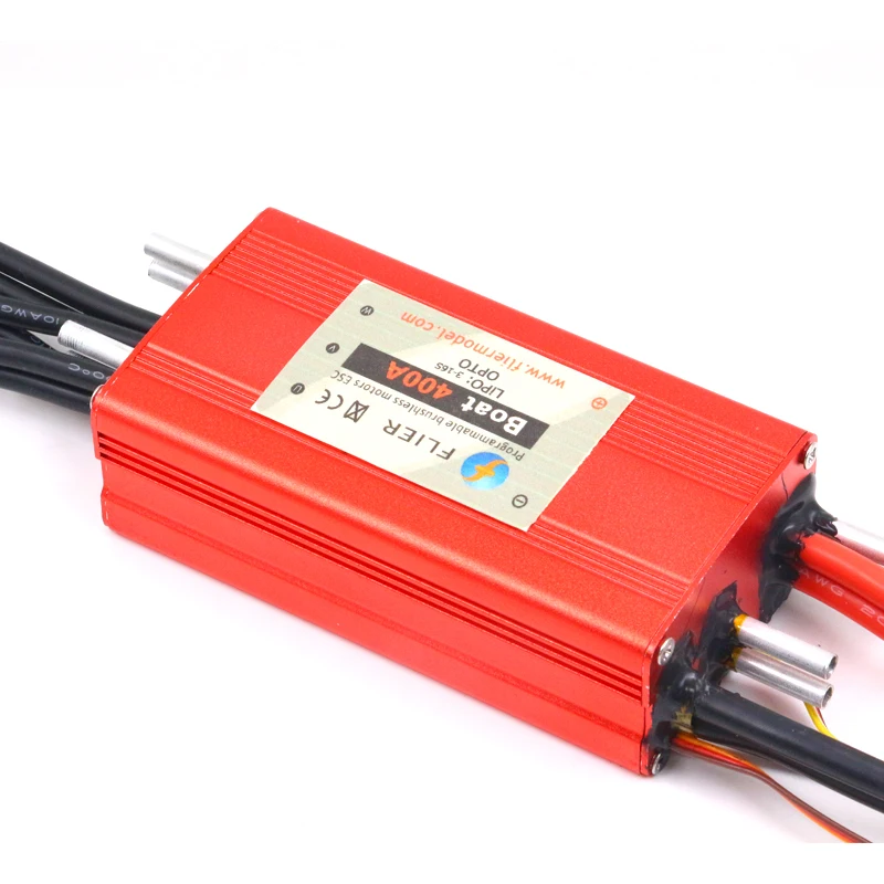 FATJAY FLIER 400A ESC 3 16S Бесщеточный водонепроницаемый контроллер скорости с программным