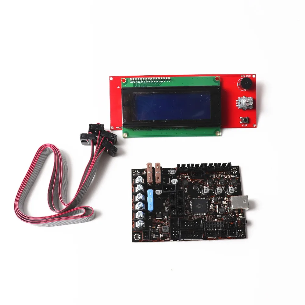 Материнская плата Einsy Rambo 1.1a материнская Reprap Prusa i3 MK3 с 4 шаговыми драйверами TMC2130