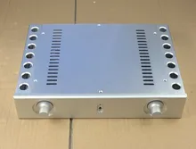 New BZ3206A silver Full Aluminum amplifier Enclosure/ Preamp chassis
