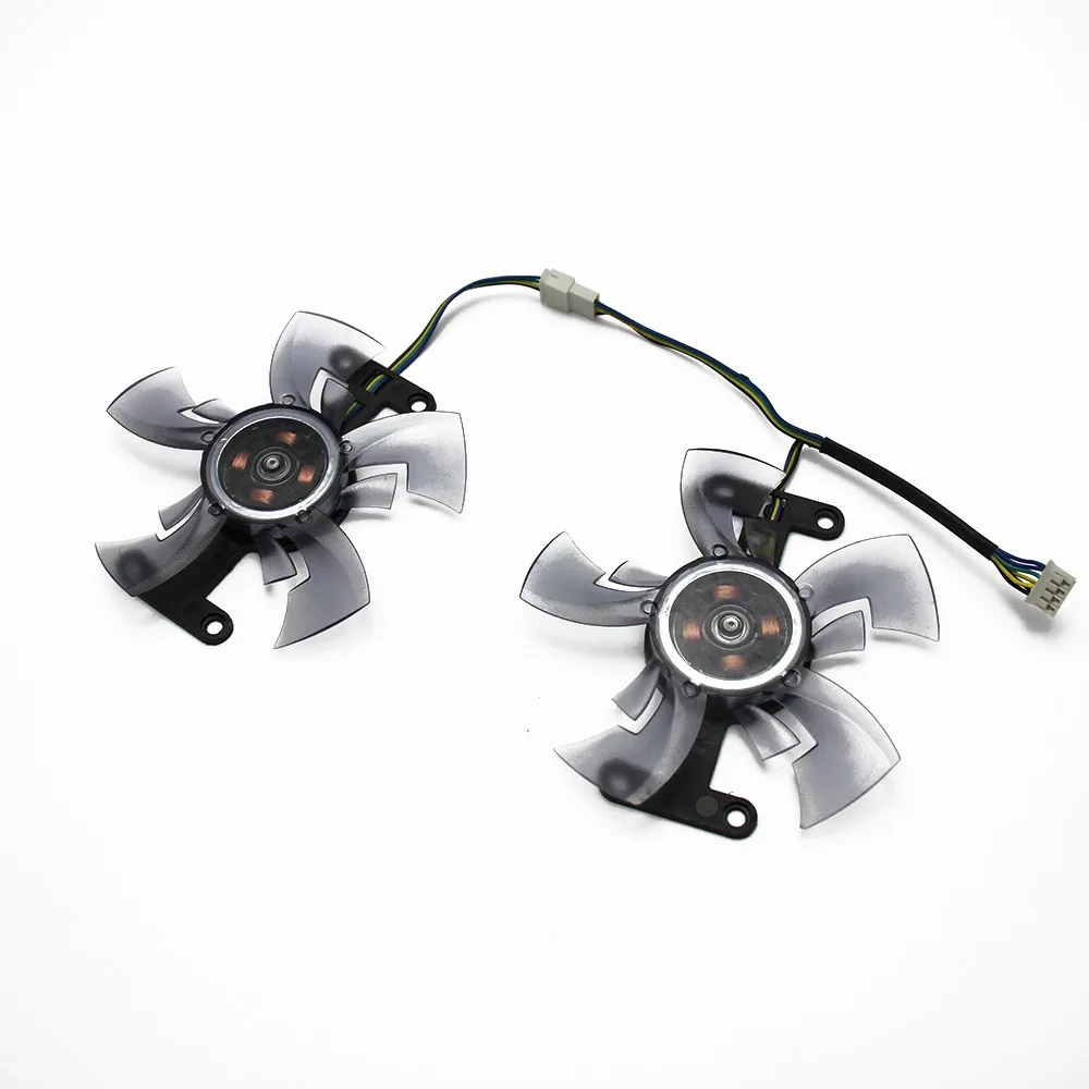 2pcs/lot GA91O2H  VGA Cooler Fans R9 270 370 XFor dataland R9270 2G R9 370X 4G Video Card cooling
