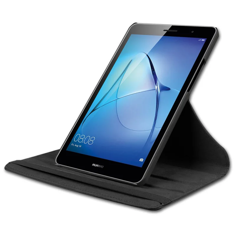 360 Вращающийся чехол из искусственной кожи для Huawei MediaPad T3 8 0 Honor Play Pad 2 KOB L09 W09
