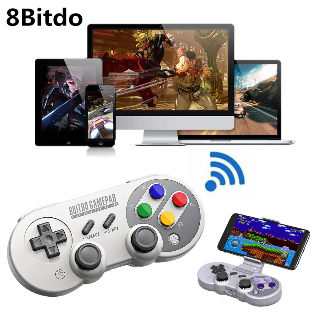 

8Bitdo SF30 Pro Gamepad Controller Joystick Wireless Bluetooth Game Controller for Nintendo Switch Windows macOS Android GamPad
