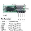 QIACHIP 433 Mhz Superheterodyne RF Receiver and Transmitter Module For Arduino Uno Wireless Module Diy Kit 433Mhz Remote Control ► Photo 3/6