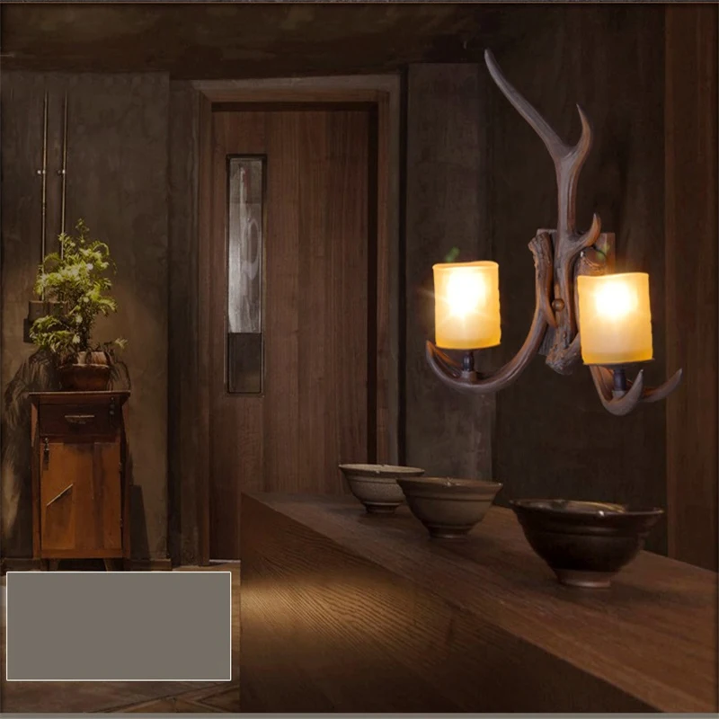 Antler-Sconce-Living-Room-Balcony-Stair-Wall-Lamp-Brief-Mirror-Lamp-Hotel-Project-Bar-Cafe-Light