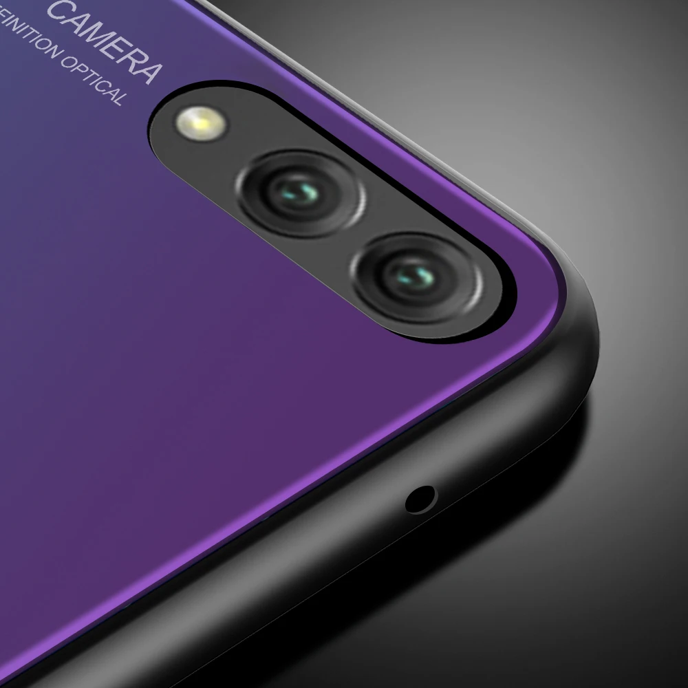 Градиентный чехол из закаленного стекла для huawei honor 8x8 lite light 8x max 8 x xmax защитный