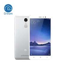 Original Xiaomi Cellphone Redmi Note 3 Pro Snapdragon 650 2G/16G 4050mAh 16MP 1080P 5.5" Screen Hexa-Core Dual-Sim Card Slot (Hong Kong)