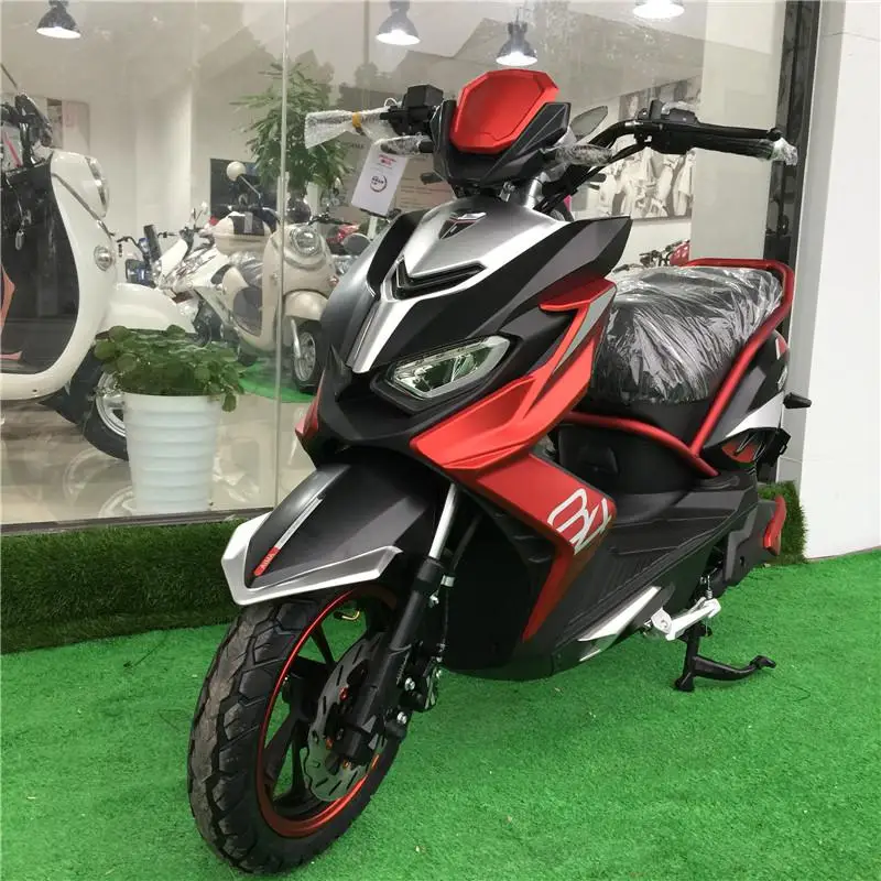 Hcgwork Aima S5 саблезубый тигр электрический скутер мотоцикл Ebike 72v20ah стабильное качество - Цвет: red