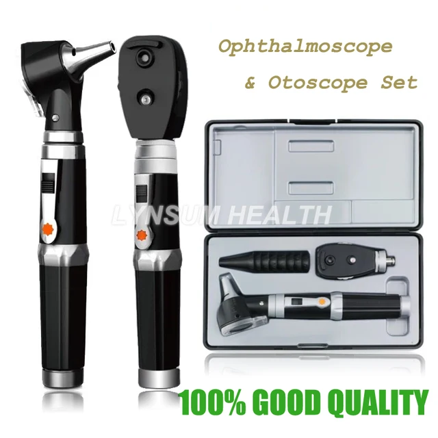 CE Professional High Grade Diagnostic Medical Otoscopio ENT Portable Direct Fiber Optical