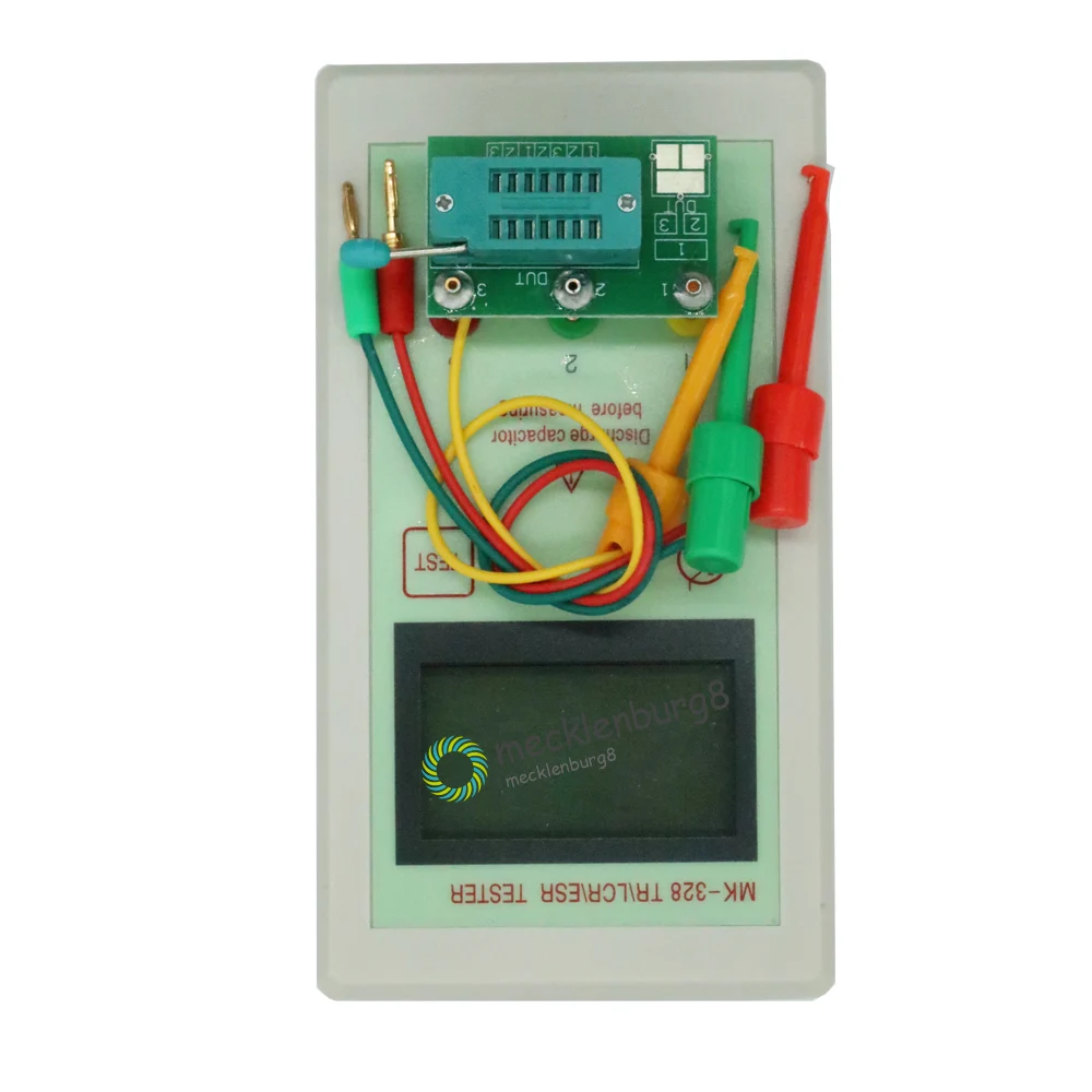 

MK-328 ESR Meter Tester Transistor Inductance Capacitance Resistance LCR TEST MOS/PNP/NPN Automatic Detection Newest