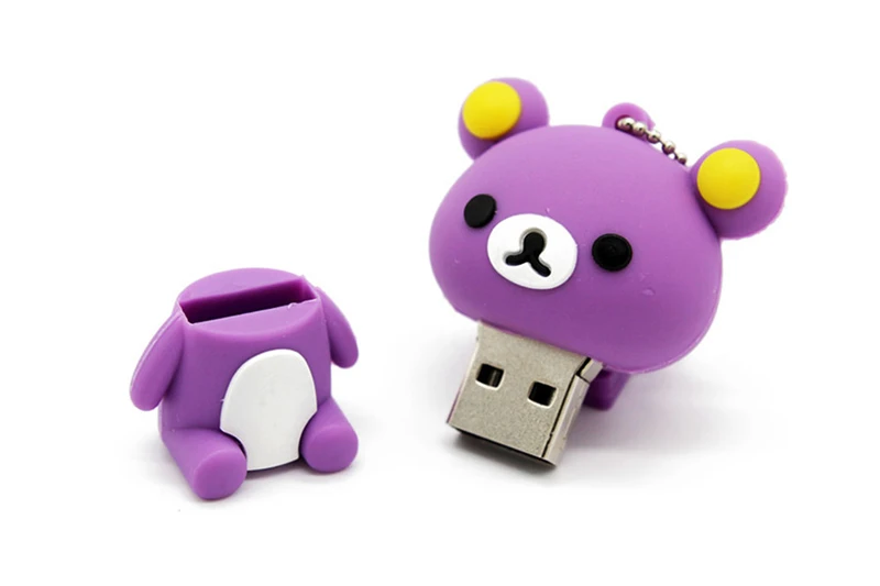 USB 3,0 милый флеш-накопитель Rilakkuma Bear style 16GB 32GB 64G 128G 256GB USB флеш-накопитель карта памяти U диск флешка