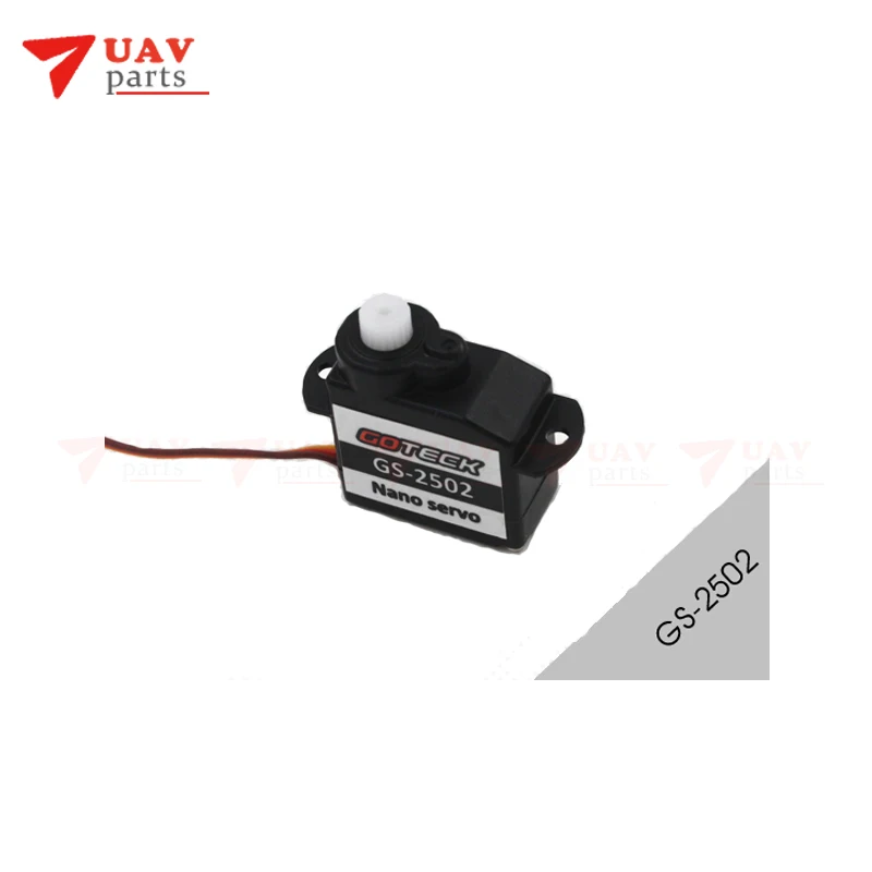 

2PCS GOTECK GS-2502 Plastic Gear Servo 2.2g 2g Gotek for Trex Heli Rc Car Truck