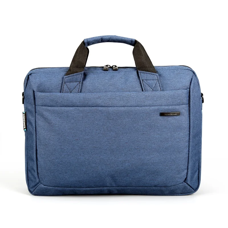 Kingsons водонепроницаемый 12,1 13,3 14,1 15,6 17,3 дюймов Сумка для ноутбука для мужчин и женщин портфель чехол для ноутбука сумка через плечо 17" - Цвет: Синий