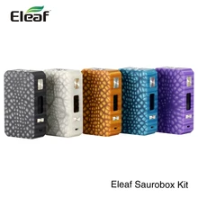 Новейший Eleaf Saurobox MOD 220 Вт коробка Mod Kit 0,9" TFT цветной экран без 18650 батареи PK Eleaf Ikonn 220 istick pico