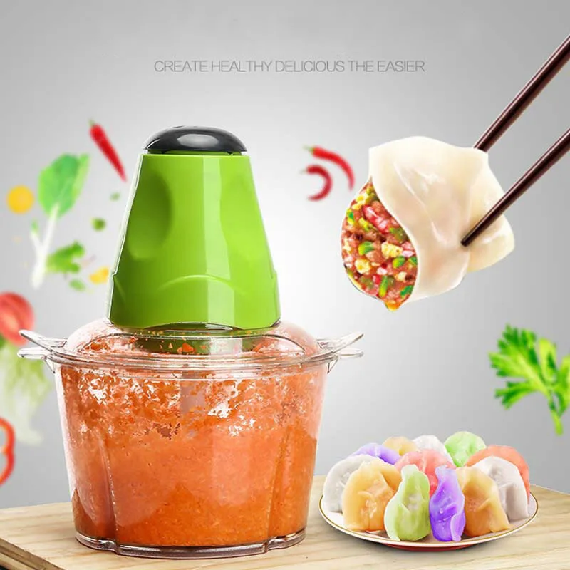 

Kitchen small electric meat grinders household mini grinding machine cutter mincer fruit Vegetable Chopper juicer mixer EU plug