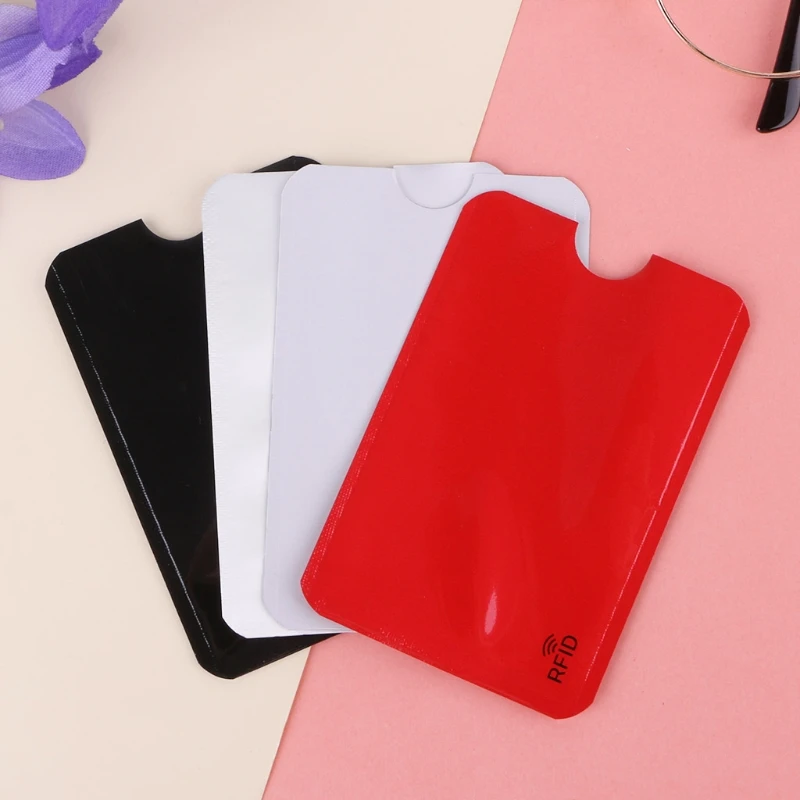 

10PCS Anti-demagnetization Credit Card Protector Secure Sleeve RFID Blocking ID Holder Foil Shield