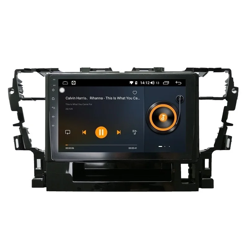 Cheap Android 9.0 8-core for 2015 TOYOTA Vellfire car radio with GPS navigation BT support SWC mirror 4G internet,ToyotaAndroid 1