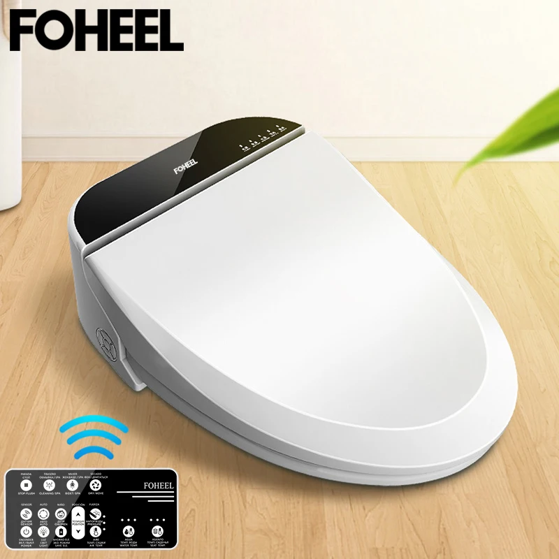 FOHEEL умный чехол для унитаза светодиодный светильник удаленное умное сиденье