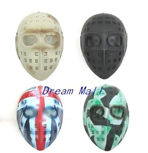 Тактический партии маска airsoft полный Уход за кожей лица mask4 цветов выбор