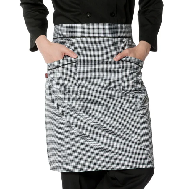Korean men's half chef apron cute coffee restaurant Home cooking