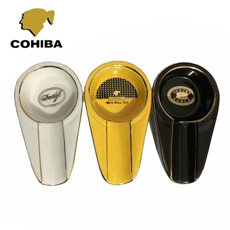 Роскошная пепельница COHIBA для сигар керамический держатель сигарет товары дома и