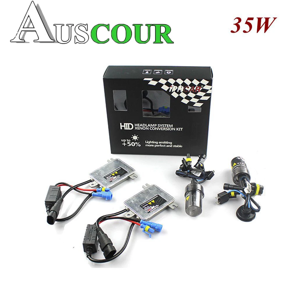

35w AC hid xenon kit canbus xenon ballast h1 h4 h7 h8 h11 hb3 hb4 h13 9005 9006 bulb white color 6000k car headlight auto lamp
