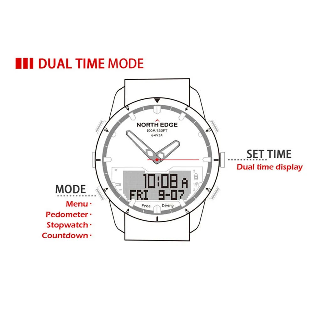 Часы north edge desert. Часы north edge инструкция на русском. Xonix wr100m инструкция. Часы north инструкция. North edge mount часы.