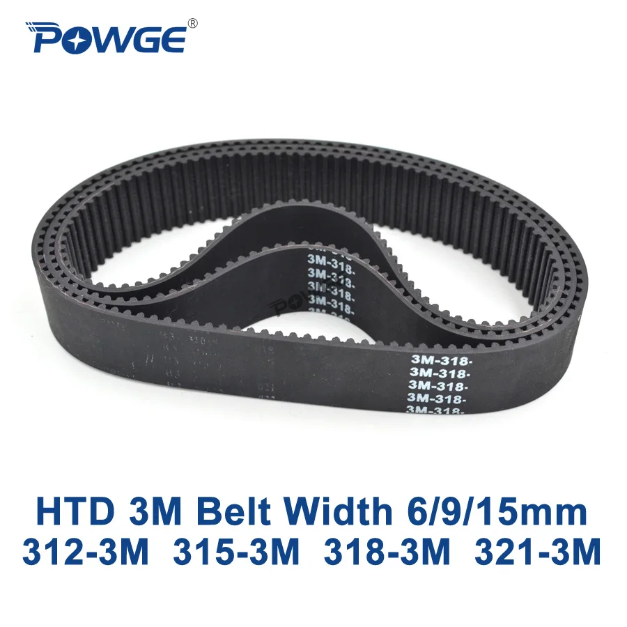 

5pcs/lot HTD 3M Timing belt 180 3M 9 teeth 60 width 9mm length 180mm HTD180-3M-9 Arc teeth rubber HTD3M belt Free shipping