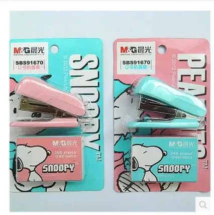 Best Offers 2PCS/LOT M&G chenguang cartoon cute mini stapler suits