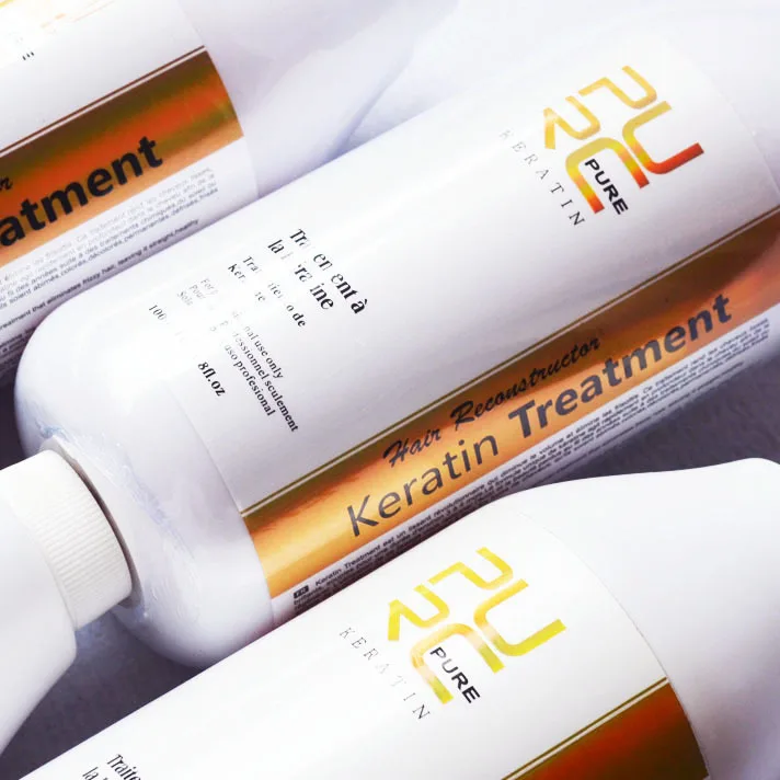 

Hot sale Keratin the brazilian hair treatment 1000ml 5% formalin keratin treatment for black hair Fedex free shipping