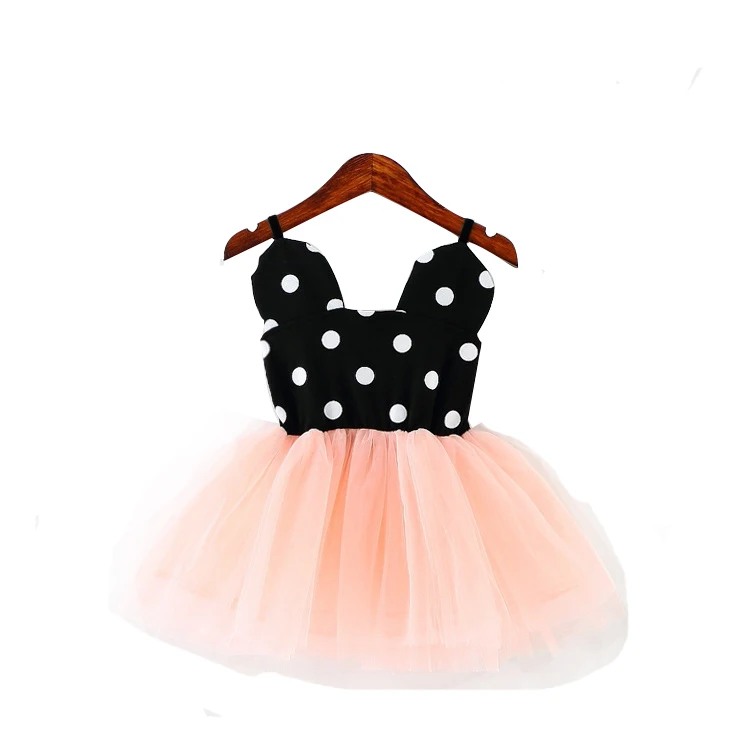 

Sling Dress for Girls Mickey Ball Gown Minnie Girls Outfits Party Dress Sleeveless Tutu Birthday Princess Costume Kids Clothes