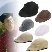 Водитель, разносчик газет кепка мужская клетчатая картуз Гольф вождения Лето солнце плоская винтажная Новинка