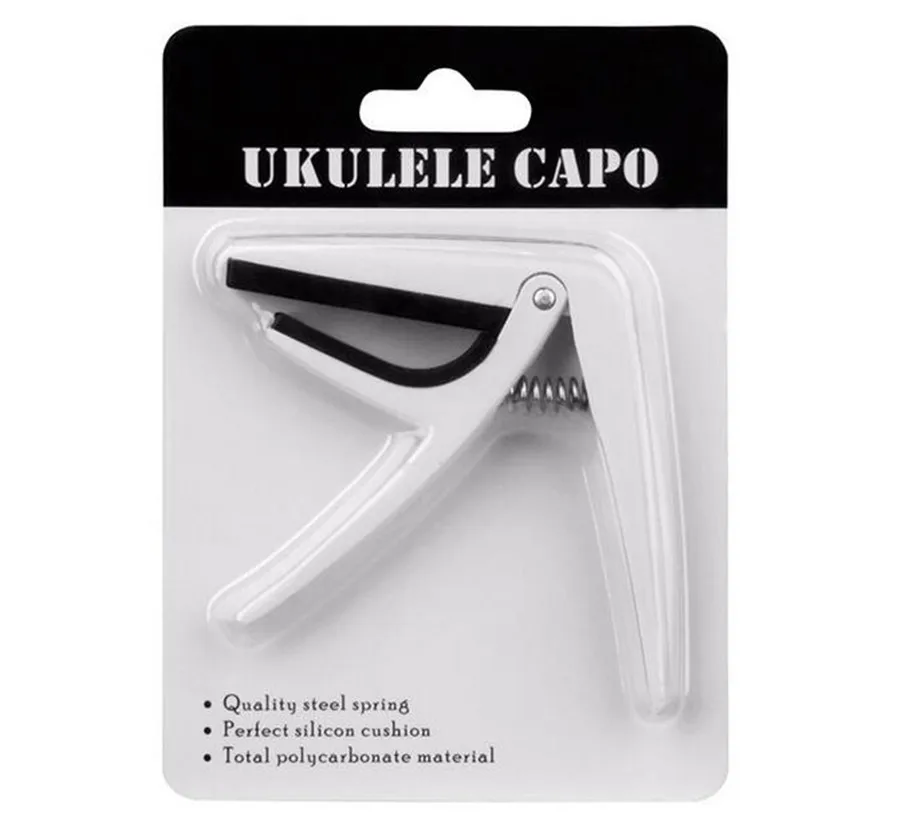 Plastic Durable Ukulele Tune Quick Change Capo 5 Colors ABS Key Clamp For Ukulele Accessories (6)