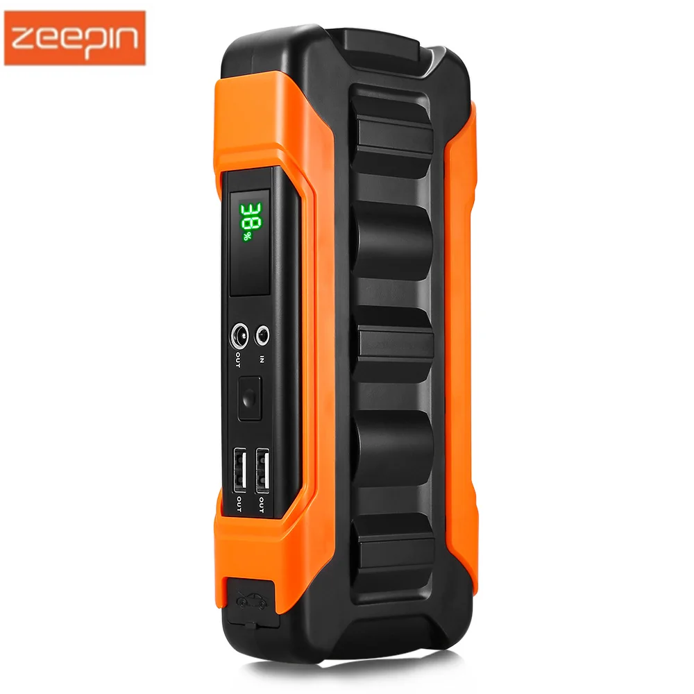 ZEEPIN U12 Car Jump Starter 18000mAh Emergency Portable Power Bank 12V Car Charger LCD Screen For Car Battery Charger ZEEPIN U12 Car Jump Starter 18000mAh Emergency Portable Power Bank 12V Car Charger LCD Screen For Car Battery Charger