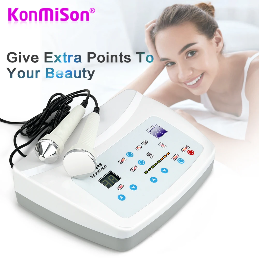 

Konmison Ultrasonic Women Skin Care Whitening Freckle Removal High Frequency Lifting Skin Anti Aging Beauty Facial SPA Machine