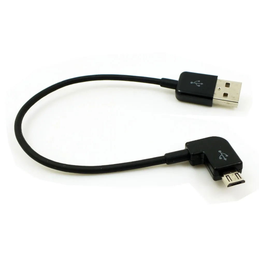 90 degree Short Micro USB Cable 2A 90 Corner Quick Charge USB to
