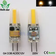 10 G4 pçs/lote 1505 SMD LED Lamp Bulb AC/DC12V AC220V 6W Lâmpada LED SMD COB LEVOU Luzes de Iluminação substituir Holofotes de Halogéneo Lustre