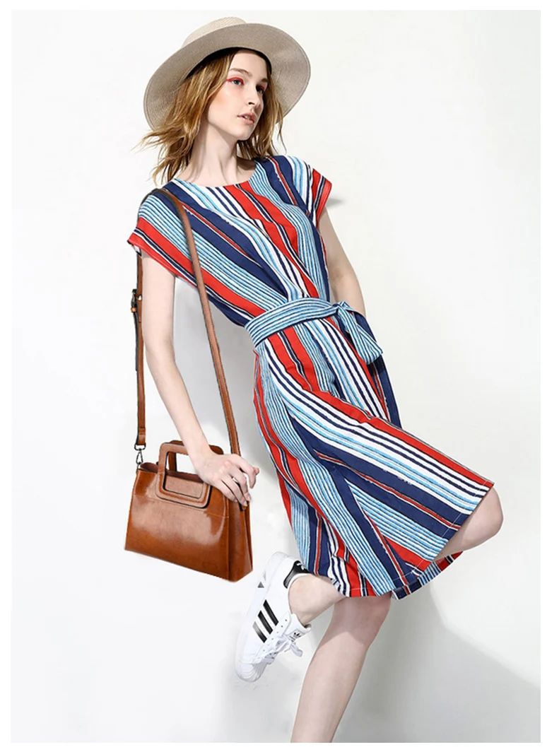 MJ Women Leather Handbag Fashion Oil Wax Leather Tote Bag Female Luxury Shoulder Crossbody Bags Small Woman Messenger Bag (1)