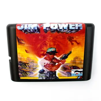 

Jim Power - The Arcade 16 bit MD Game Card For Sega Mega Drive For Genesis