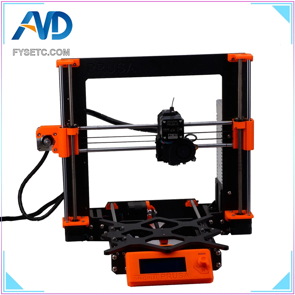 1 комплект полный DIY клон Prusa i3 MK3 3d принтер Полный комплект с алюминиевой рамкой профиль Магнитная Тепловая кровать мотор Einsy доска