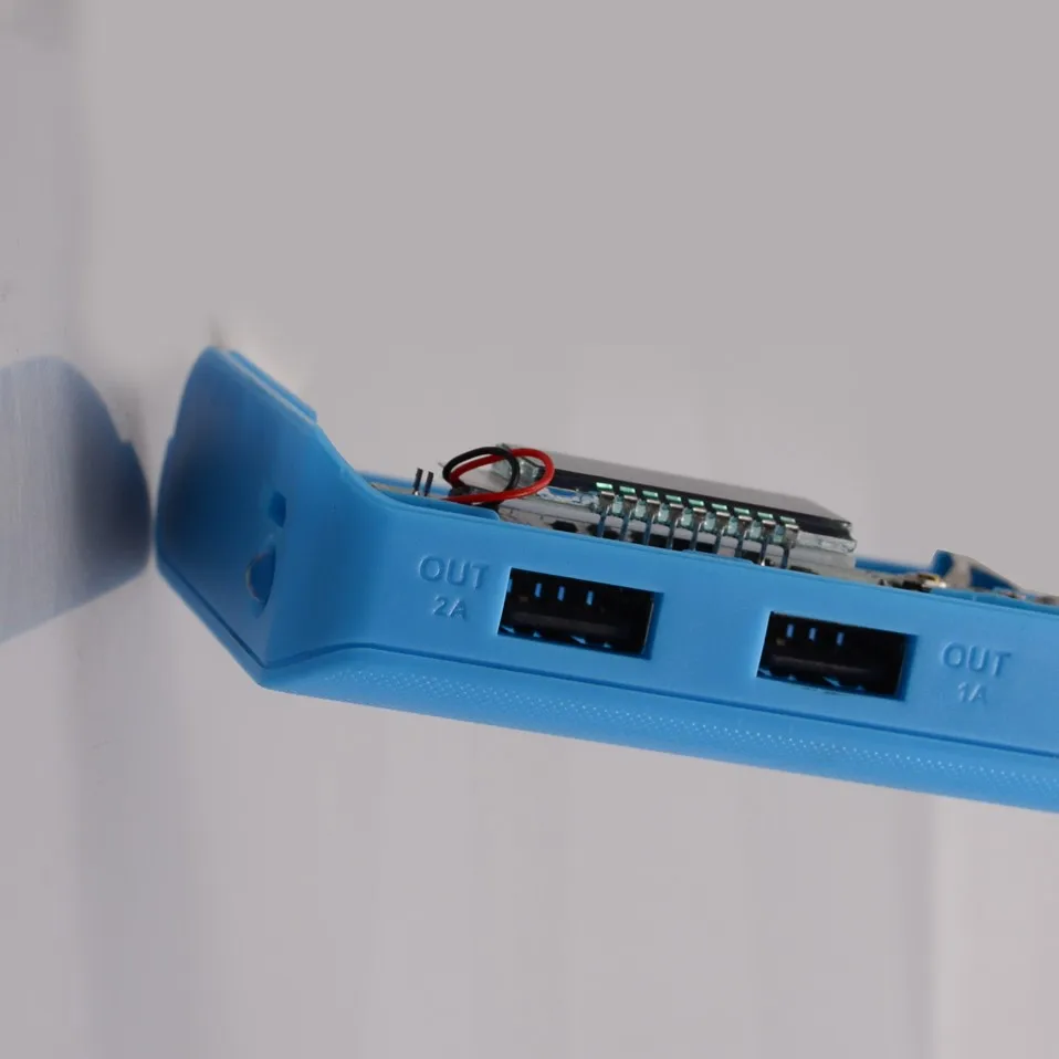 (Без аккумулятора) 5 в USB 5*18650 без аккумулятора блок питания зарядное устройство