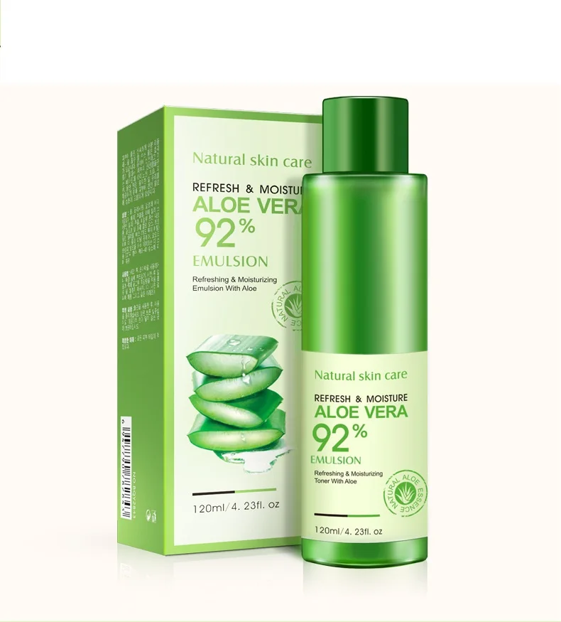 Bioaqua Aloe Moisturizing Cream Milk Shrink Oil Control Soothing Price