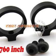 Element EX 313 встроенные кольца для крепления света 0,760 дюйма фонарь-лазер кольцо-Крепление прицела+(SKU12050346