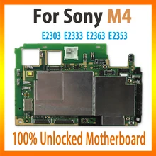 Оригинальная разблокированная материнская плата для sony Xperia M4 E2303 E2333 E2363 E2353, хорошо протестированная, хорошо работает