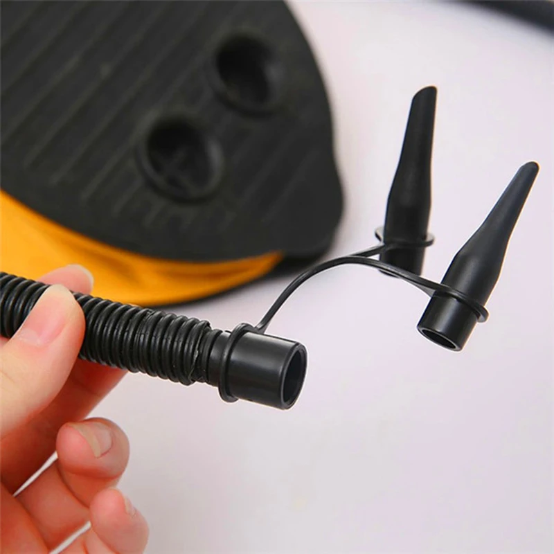 1 Pcs Portable Inflatable Boat Kayak Foot Pump Raft High Pressure Foot Pump Air Pump Drifting SUP Board 58mm Long Hose Adaptor