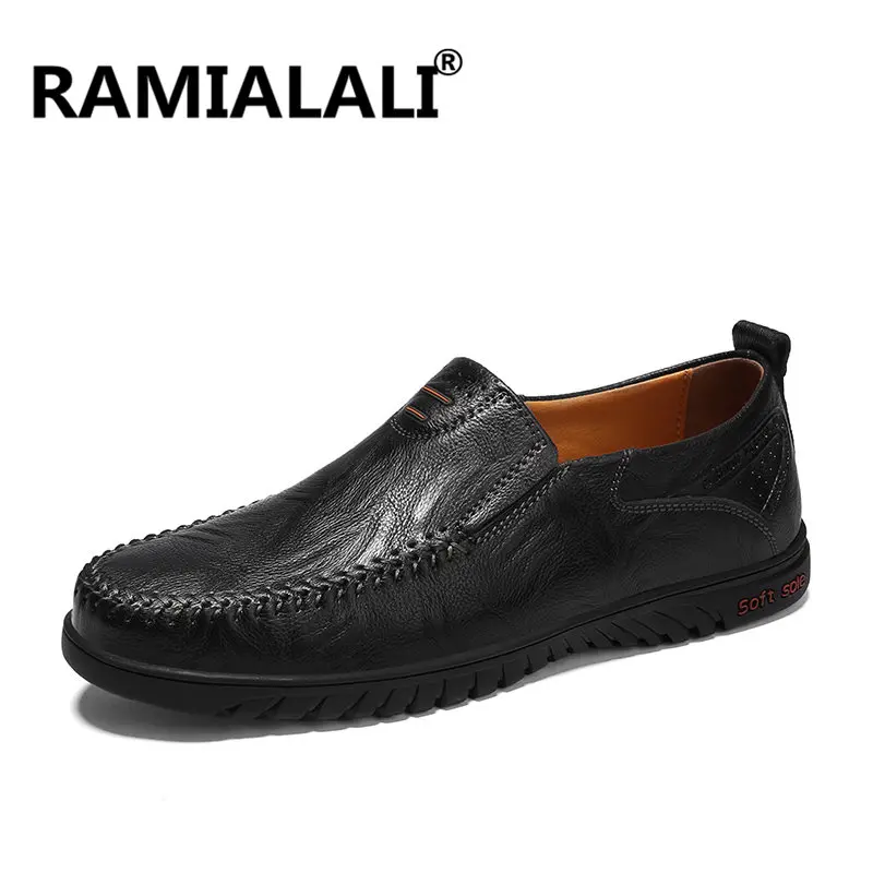 Noir Mocassin Mâle red Brown Schoenen Cuir Conduite Mocassins Printemps En Plat Occasionnel Ramialali À yellow Main La Luxe Marque Brown Chaussures Hommes Souple De wq7HBBgxz