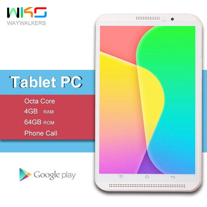 

2019 Newest Android 7.0 Octa Core 8 inch Tablet PC 4GB RAM 64GB ROM 8MP WIFI 4G LTE Tablets Phone Call Dual SIM Google play