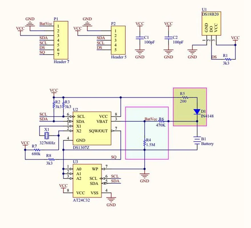 1 шт. Новое поступление AT24C32 Часы реального времени RTC igc DS1307 модуль для AVR ARM PIC 51 ARM продвижение