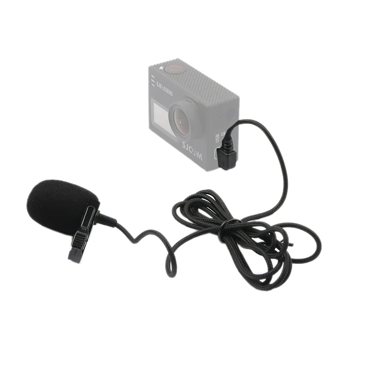 

for SJCAM SJ7 / SJ6 / SJ360 Professional Condenser Microphone with Tie Clip