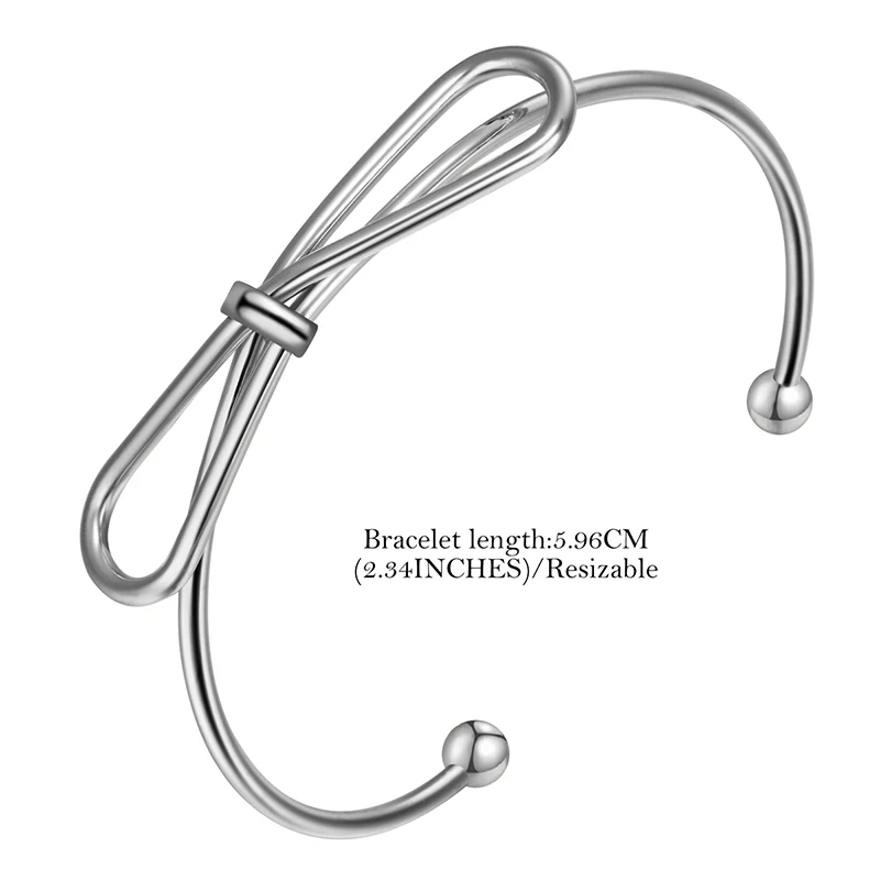 BTSETS браслеты и браслеты в стиле панк браслеты с узлом для женщин серебряный цвет гвоздь браслет Бижутерия Аксессуары браслеты - Окраска металла: W6167