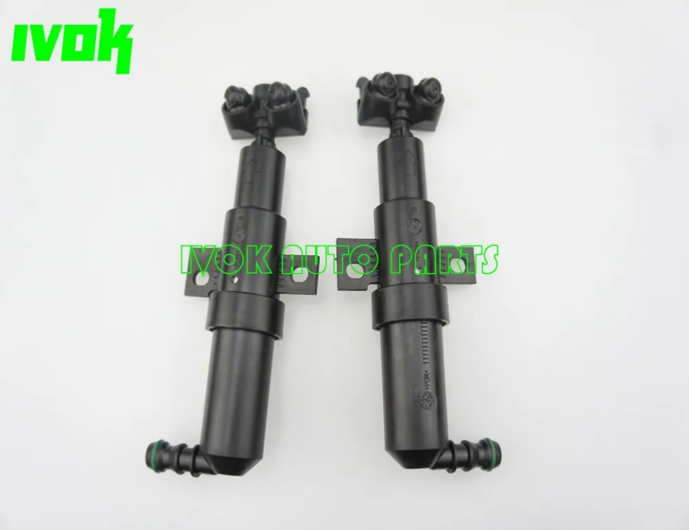 Left & Right Headlight Cleaning Washer Nozzle Pump For Vw Passat B6 3c